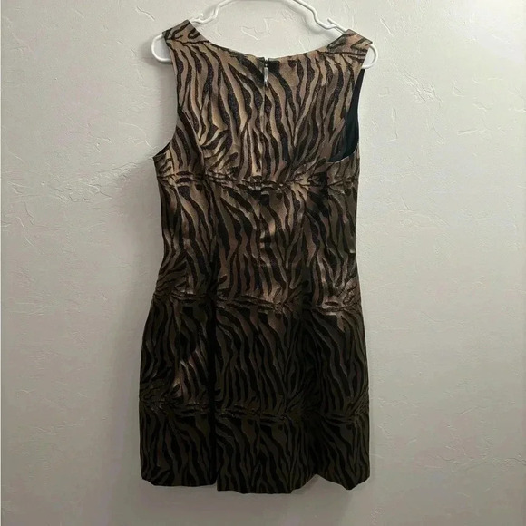 NWT PRABAL GURUNG Printed Jacquard Mini Dress In Animal - Picture 4 of 11
